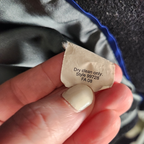 J. Crew black 100% wool peacoat size S - Picture 10 of 10